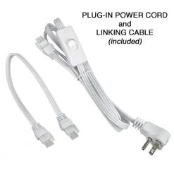 40 in. Ultra Thin Magnetic Shelf Light Plug-in LED Under Cabinet Light Easy Installation 1000 Lumens 5000K Daylight 22 40 in. Ultra Thin Magnetic Shelf Light Plug-in LED Under Cabinet Light Easy Installation 1000 Lumens 5000K Daylight -ETi Sales 1 pack eti under cabinet lights 535091610 uc 44 1000