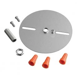 Shorebreaker 10 in. Black Round LED Outdoor Bulkhead Light Nautical Coastal Wall or Ceiling 800 Lumens 3000K Soft White by ETi -ETi Sales black eti bulkhead lights 50405112 76 1000