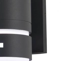 Groovin 40-Watt Equivalence Black Outdoor Integrated LED Wall Lantern Sconce by George Kovacs -ETi Sales black george kovacs outdoor sconces p1761 066 l 4f 1000