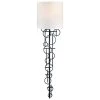1-Light Black Wall Sconce by George Kovacs