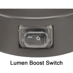 3-Head Bronze Outdoor Integrated LED Security Flood Light 1800 - 3600 Lumen Boost Dusk-to-Dawn Photocell 4000K (4 Pack) by ETi -ETi Sales bronze eti flood lights 51403141 4pk 1d 1000