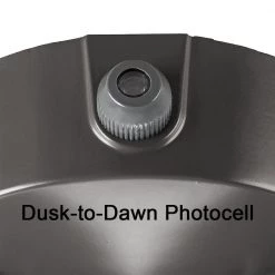 3-Head Bronze Outdoor Integrated LED Security Flood Light 1800 to 3600 Lumen Boost Dusk-to-Dawn Photocell 4000K by ETi -ETi Sales bronze eti flood lights 51403141 66 1000