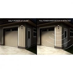 3-Head Bronze Motion Activated Outdoor Integrated LED Flood Light Security Light 1800 to 3600 Lumen Boost 3 CCT by ETi -ETi Sales bronze eti flood lights 514032110 40 1000