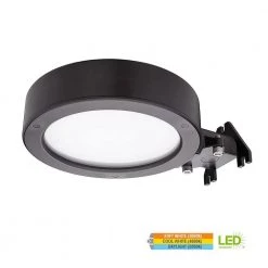 11 in. 100-Watt Equivalent Color Changing Integrated LED Bronze Outdoor Security Area Light Dusk-to-Dawn 3500 Lumens by ETi 15 11 in. 100-Watt Equivalent Color Changing Integrated LED Bronze Outdoor Security Area Light Dusk-to-Dawn 3500 Lumens by ETi -ETi Sales bronze eti parking lot lights 53301111 a0 1000