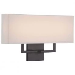 22-Watt Bronze Integrated LED Wall Sconce by George Kovacs