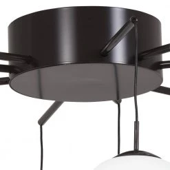 19.75 in. D Bronze with Gold Dust Integrated LED Semi-Flush Mount by George Kovacs 5 19.75 in. D Bronze with Gold Dust Integrated LED Semi-Flush Mount by George Kovacs -ETi Sales bronze with gold dust george kovacs flush mount lights p8236 671 l 4f 1000