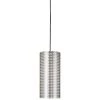 Grid 1-Light Brushed Nickel Mini-Pendant by George Kovacs
