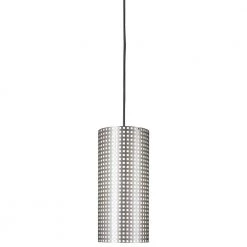 Grid 1-Light Brushed Nickel Mini-Pendant by George Kovacs