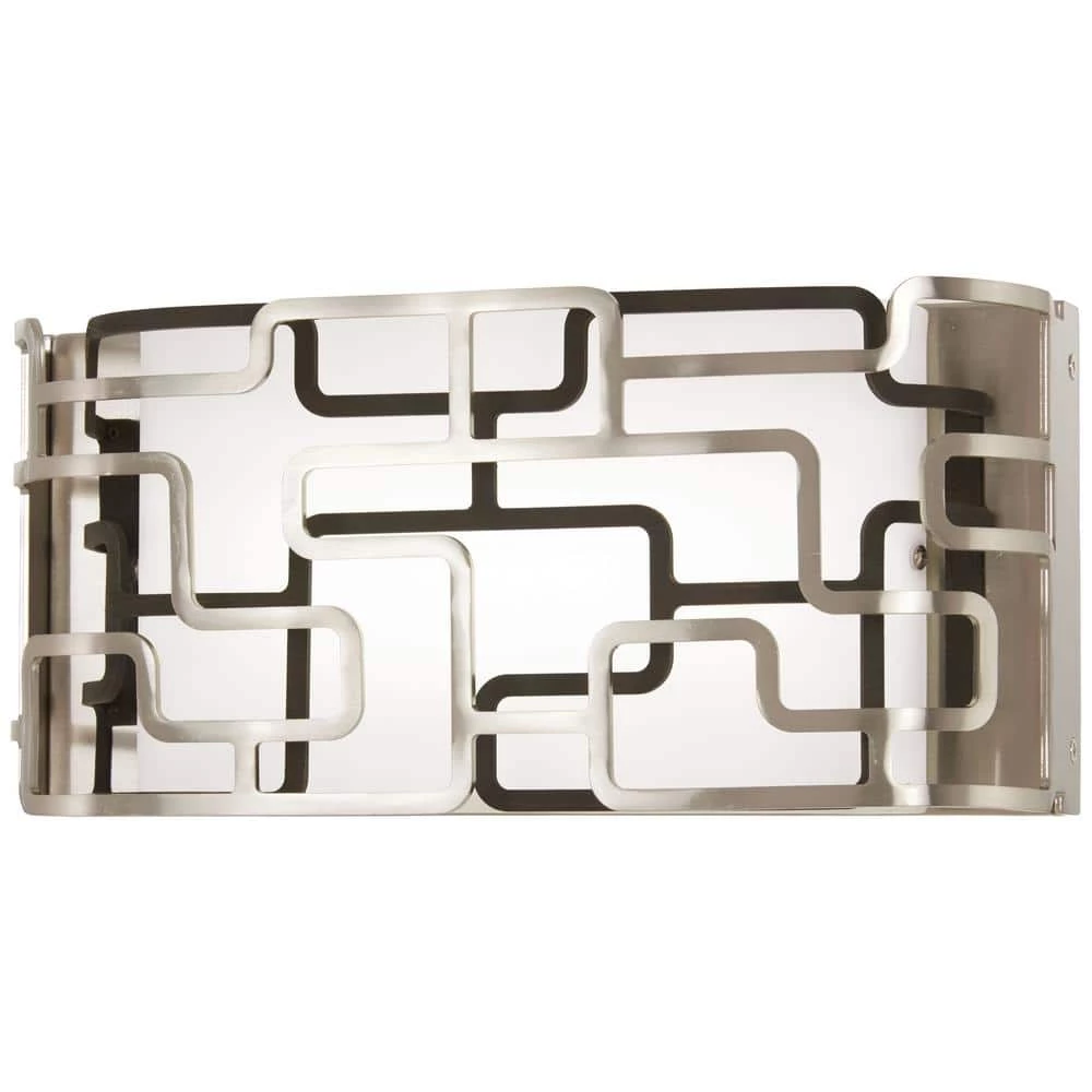 Alecia's Tiers Brushed Nickel LED Vanity Light Bar by George Kovacs 1 Alecia's Tiers Brushed Nickel LED Vanity Light Bar by George Kovacs