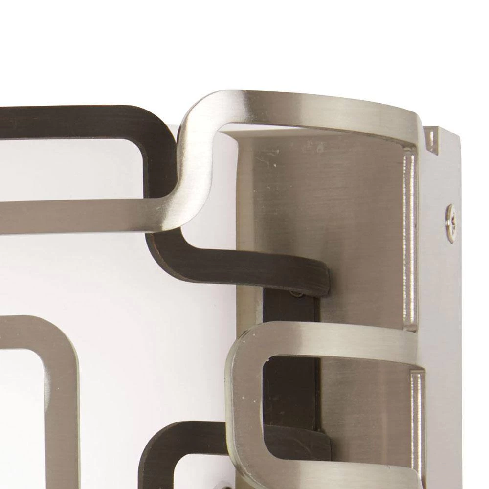 Alecia's Tiers Brushed Nickel LED Vanity Light Bar by George Kovacs 2 Alecia's Tiers Brushed Nickel LED Vanity Light Bar by George Kovacs - Image 2