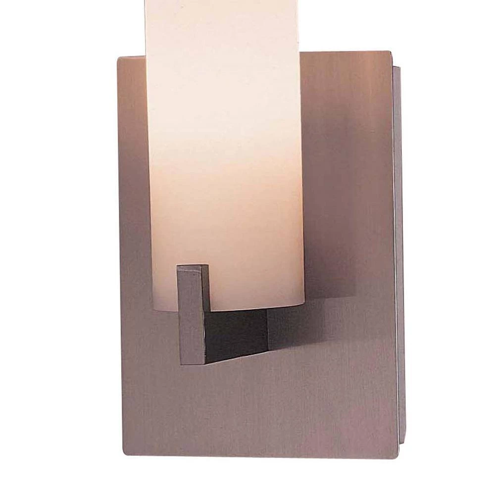 Tube 2-Light Brushed Nickel Bath Wall Sconce by George Kovacs 2 Tube 2-Light Brushed Nickel Bath Wall Sconce by George Kovacs - Image 2
