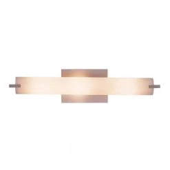 3-Light Brushed Nickel Bath Light by George Kovacs