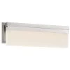 Skinny 28-Watt Brushed Nickel Integrated LED Bath Light by George Kovacs