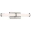 20 in. Brushed Nickel Integrated LED Vanity Light Bar by George Kovacs