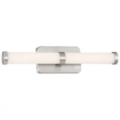 20 in. Brushed Nickel Integrated LED Vanity Light Bar by George Kovacs