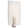 12-Watt Polished Nickel Integrated LED Wall Sconce by George Kovacs