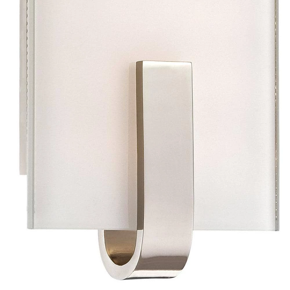 12-Watt Polished Nickel Integrated LED Wall Sconce by George Kovacs 2 12-Watt Polished Nickel Integrated LED Wall Sconce by George Kovacs - Image 2