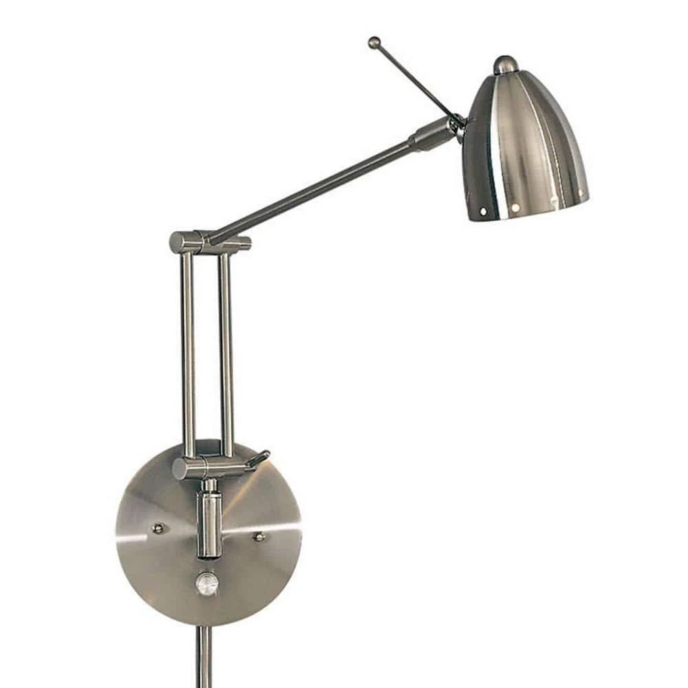 George's Reading Room 1-Light Brushed Nickel Task Wall Sconce by George Kovacs 2 George's Reading Room 1-Light Brushed Nickel Task Wall Sconce by George Kovacs - Image 2
