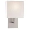 9-Watt Brushed Nickel Integrated LED Wall Sconce by George Kovacs