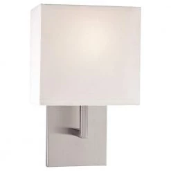 9-Watt Brushed Nickel Integrated LED Wall Sconce by George Kovacs