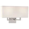 2-Light Brushed Nickel Wall Sconce by George Kovacs