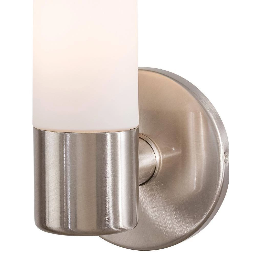 Saber 1-Light Brushed Nickel Wall Sconce by George Kovacs 2 Saber 1-Light Brushed Nickel Wall Sconce by George Kovacs - Image 2