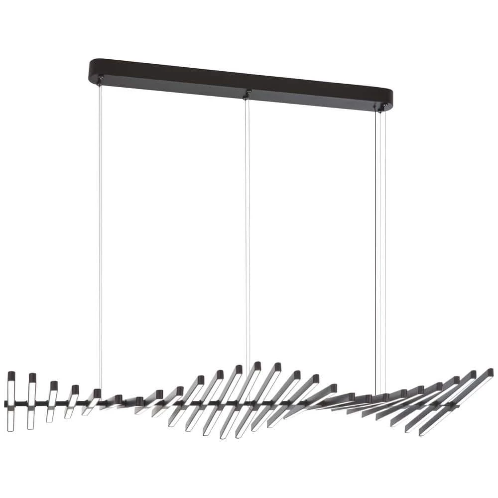 Stake Out 75-Watt Equivalent Chocolate Integrated LED Pendant by George Kovacs 1 Stake Out 75-Watt Equivalent Chocolate Integrated LED Pendant by George Kovacs