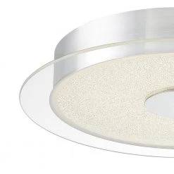 Diamond Dust 15.7 in. 1-Light Chrome LED Flush Mount by George Kovacs -ETi Sales chrome george kovacs flush mount lights p845 077 l 4f 1000