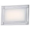 Framed 18-Watt Chrome Integrated LED Bath Light by George Kovacs