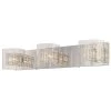 Jewel Box 3-Light Chrome Bath Light by George Kovacs
