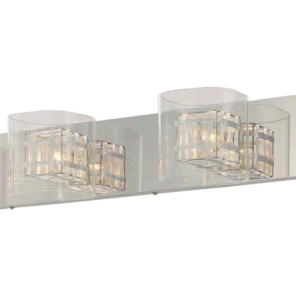 Bling Bling 4-Light Chrome Bath Light by George Kovacs 2 Bling Bling 4-Light Chrome Bath Light by George Kovacs - Image 2