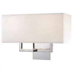 2-Light Chrome Wall Sconce by George Kovacs