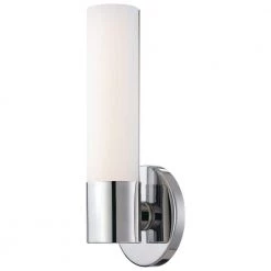Saber II 10-Watt Chrome Integrated LED Wall Sconce by George Kovacs