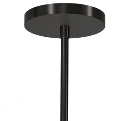 Grid 3 4-Light Coal and Brushed Nickel Shaded Pendant Light to Semi-Flush Light Grid with Steel Shades by George Kovacs -ETi Sales coal and brushed nickel george kovacs chandeliers p1594 691 1f 1000