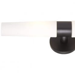 Saber II 2-Light Coal LED Wall Sconce with Cased Etched Opal Glass Shade by George Kovacs 10 Saber II 2-Light Coal LED Wall Sconce with Cased Etched Opal Glass Shade by George Kovacs -ETi Sales coal george kovacs vanity lighting p5042 66a l c3 1000