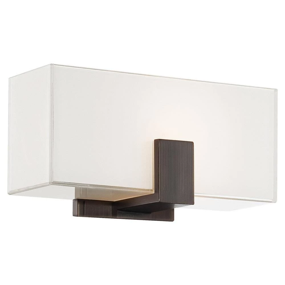 1-Light Copper Bronze Patina Bath Light by George Kovacs 2 1-Light Copper Bronze Patina Bath Light by George Kovacs - Image 2