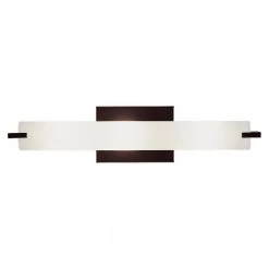 Tube 3-Light Dark Restoration Bronze Wall Sconce by George Kovacs