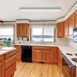 4 ft. Replacement Cover Lens for Only Commercial Electric LED Wrap Lights SKU# 1001361676 and 1001820743 by ETi -ETi Sales eti ceiling light parts 95465424201 40 1000