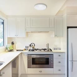 20 in. Replacement Lens for Bright White Round LED Flush Mount Ceiling Light Fixture sku 1000236762 by ETi -ETi Sales eti globes shades 95461824102 40 1000