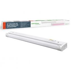 18 in. 9-Watt LED Under Cabinet Light Grow Light Adjustable Beam Angle 3 CCT and Grow Mode Indoor Gardening (5-Pack) by ETi -ETi Sales eti grow light kits 53508101 5pk fa 1000