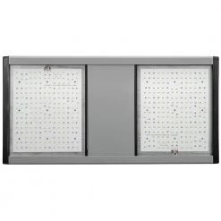 GrowElite Brushed Nickel Integrated LED 500-Watt High Output Indoor Grow Light Daylight 1000-Watt HID Replacement by ETi -ETi Sales eti grow light kits 55403161 44 1000