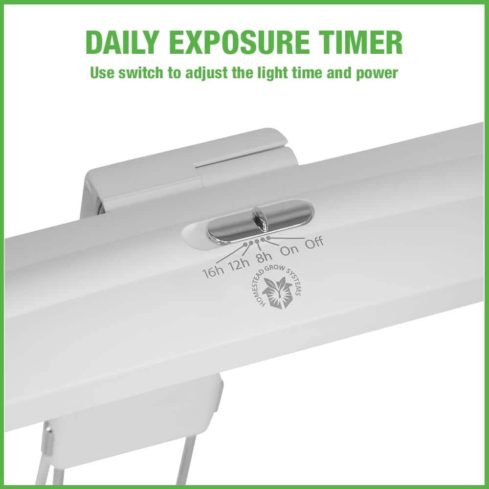 GrowElite Tabletop LED Plant Grow Light Indoor Gardening Full Spectrum Herbs Flowers Small Plants Soft White by ETi 4 GrowElite Tabletop LED Plant Grow Light Indoor Gardening Full Spectrum Herbs Flowers Small Plants Soft White by ETi - Image 4