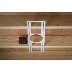 4 in. Guide Plate Rough-in Plate - Hole Size 4.48in. Dia - Use for New Construction Pre-Wiring Layout Planning (20-Pack) by ETi 6 4 in. Guide Plate Rough-in Plate - Hole Size 4.48in. Dia - Use for New Construction Pre-Wiring Layout Planning (20-Pack) by ETi -ETi Sales eti recessed lighting parts and accessories 70307101 20pk 40 1000