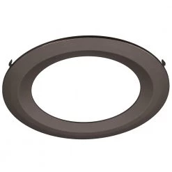 4 in. Oil Rubbed Bronze Trim Cover Compatible Only with Commercial Electric and ETi 4 in. Canless LED Recessed Downlight -ETi Sales eti recessed lighting parts and accessories 90600735 4f 1000