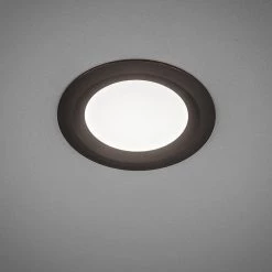 6 in. Oil Rubbed Bronze Trim Compatible Only with Commercial Electric and ETi 6 in. Canless LED Recessed Downlights -ETi Sales eti recessed lighting parts and accessories 90600736 40 1000