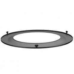 6 in. Black Trim Used Only with Commercial Electric and ETi 6 in. Canless LED Recessed Downlights -ETi Sales eti recessed lighting parts and accessories 90600749 4f 1000