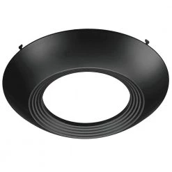 6 in. Black Trim Cover for ETi 5/6 in. LED Recessed Trim Disk Light Model# 56578111, 56578211, 56578311, 56578411