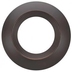6 in. Oil Rubbed Bronze Trim Cover for ETi 5/6 in. LED Recessed Disk Light Model# 56578111, 56578211, 56578311, 56578411 -ETi Sales eti recessed lighting parts and accessories 90600755 c3 1000