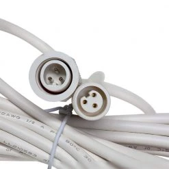 20 ft. Extension Cable for Low Profile Canless Recessed Lights by ETi 6 20 ft. Extension Cable for Low Profile Canless Recessed Lights by ETi -ETi Sales eti recessed lighting parts and accessories 906007770 40 1000