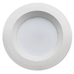 4 in. Selectable CCT Integrated LED Recessed Light Trim 625 Lumens 3000K 4000K 5000K Dimmable (4-Pack) by ETi -ETi Sales eti recessed lighting trims 53185143 4pk 4f 1000